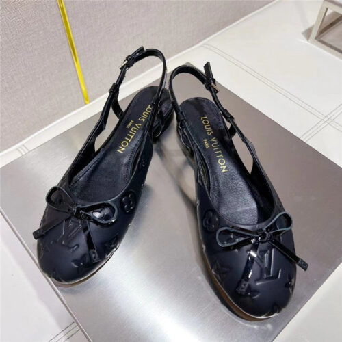High Quality Luxury Louis Vuitton Flat Back Sandals – Style 53507