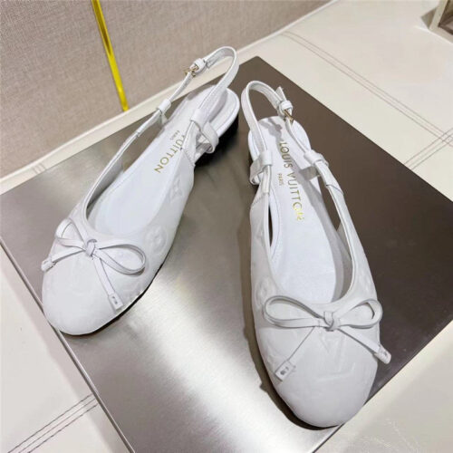 High Quality Luxury Louis Vuitton Flat Back Sandals – Style 86275