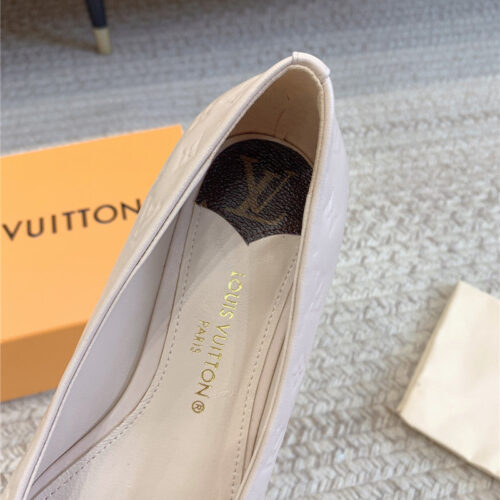 High Quality Luxury Louis Vuitton Nina Flat Bottom Bowknot Shoes product detail