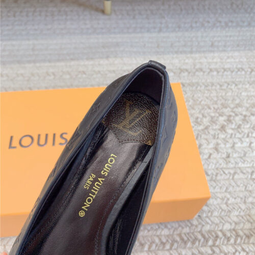 High Quality Luxury Louis Vuitton Nina Flat Bottom Bowknot Shoes – Style 52579 product detail
