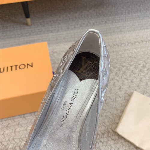 High Quality Luxury Louis Vuitton Nina Flat Bottom Bowknot Shoes – Style 40707 product detail