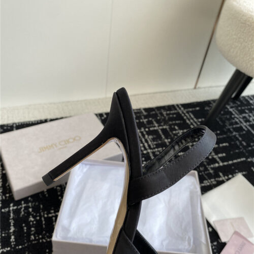 High Quality Luxury Jimmy Choo Square Buckle Drill Point Half Drag – Style 28407 product detail