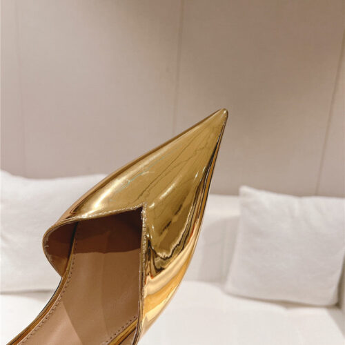 High Quality Luxury Bottega Veneta V-Collar Pointy Toe Slides – Style 22822 product detail