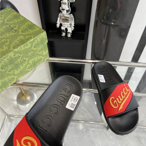 High Quality Luxury Gucci Couple’s Unisex Good Game Slippers – Style 31763 product detail