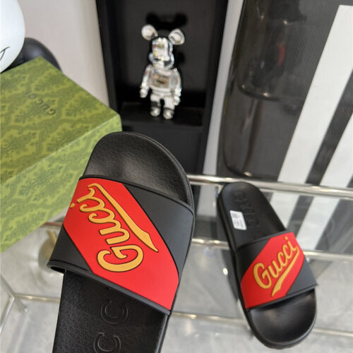 High Quality Luxury Gucci Couple’s Unisex Good Game Slippers – Style 31763 product detail
