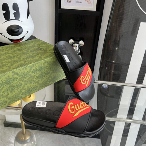 High Quality Luxury Gucci Couple’s Unisex Good Game Slippers – Style 31763 product detail