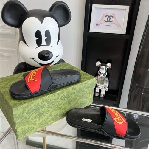 High Quality Luxury Gucci Couple’s Unisex Good Game Slippers – Style 31763 product detail