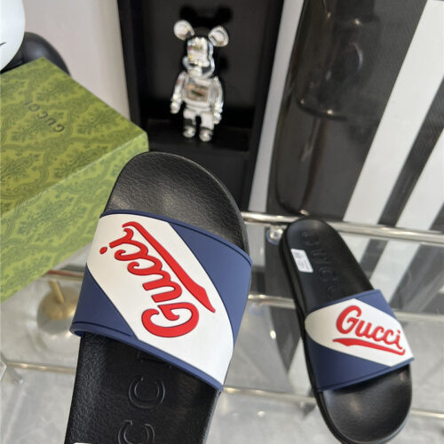 High Quality Luxury Gucci Couple’s Unisex Good Game Slippers – Style 62835 product detail