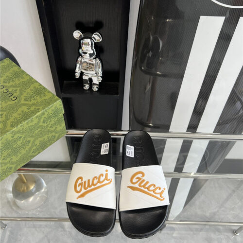 High Quality Luxury Gucci Couple’s Unisex Good Game Slippers – Style 93907 product detail