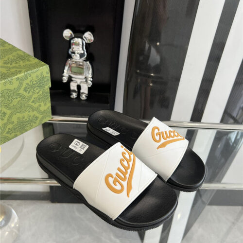 High Quality Luxury Gucci Couple’s Unisex Good Game Slippers – Style 93907 alternate view