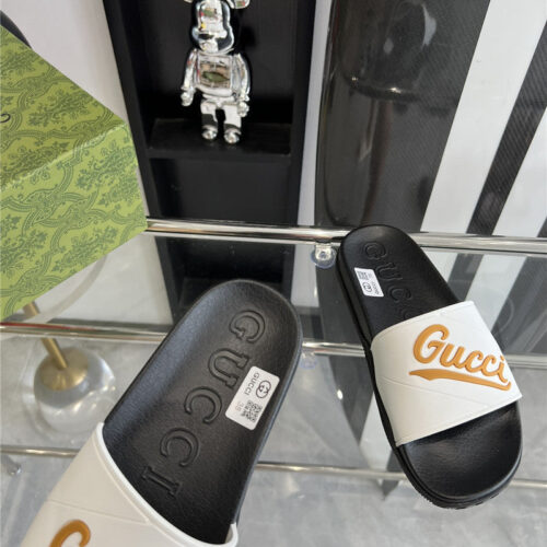 High Quality Luxury Gucci Couple’s Unisex Good Game Slippers – Style 93907 product detail