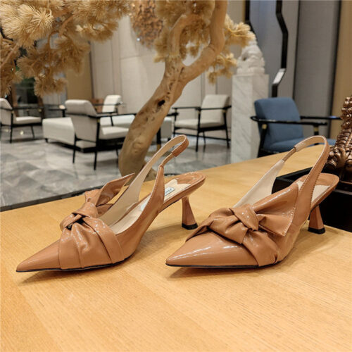 High Quality Luxury Jimmy Choo Ruffled Knot Wrinkled Sandals – Style 49527 product detail