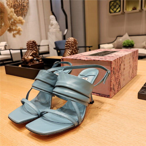 High Quality Luxury Jimmy Choo High Heel Square Toe Sandals – Style 05655 product detail