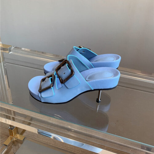 High Quality Luxury Balenciaga New High-Heeled Slippers product detail