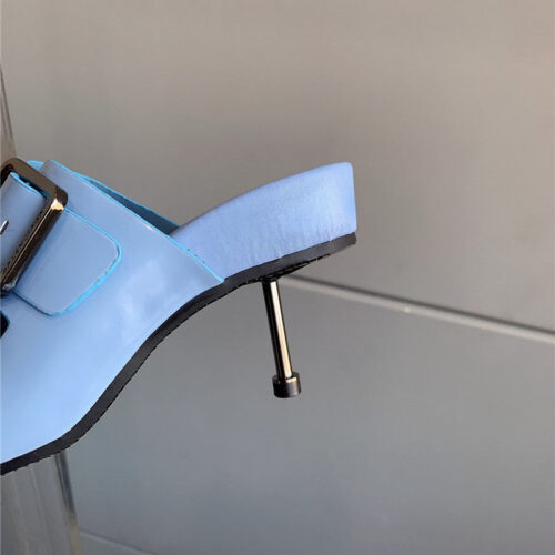 High Quality Luxury Balenciaga New High-Heeled Slippers product detail