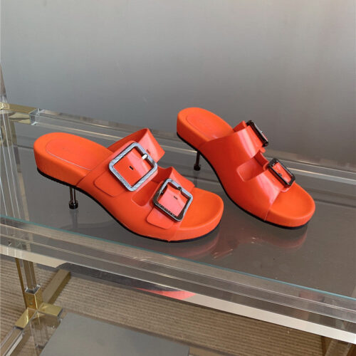 High Quality Luxury Balenciaga New High-Heeled Slippers – Style 06051