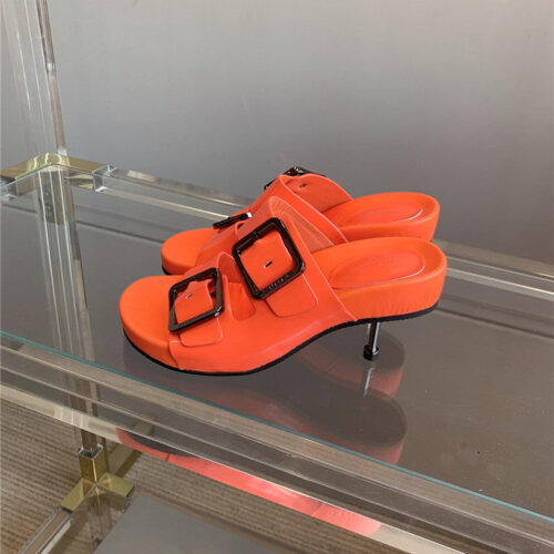 High Quality Luxury Balenciaga New High-Heeled Slippers – Style 06051 product detail