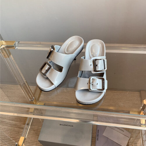High Quality Luxury Balenciaga New High-Heeled Slippers – Style 69891 product detail