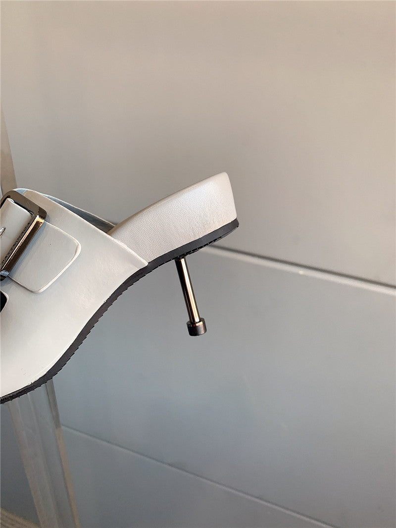 High Quality Luxury Balenciaga New High-Heeled Slippers – Style 69891 product detail