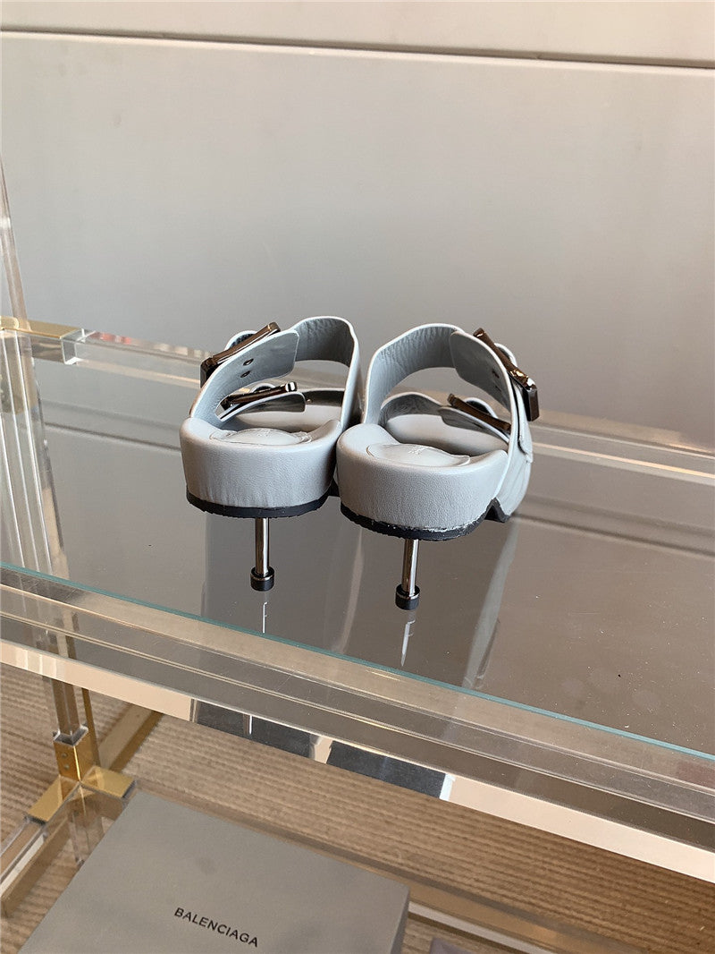 High Quality Luxury Balenciaga New High-Heeled Slippers – Style 69891 product detail