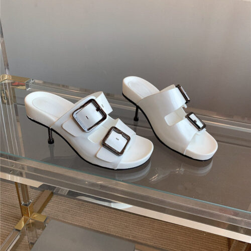 High Quality Luxury Balenciaga New High-Heeled Slippers – Style 68195