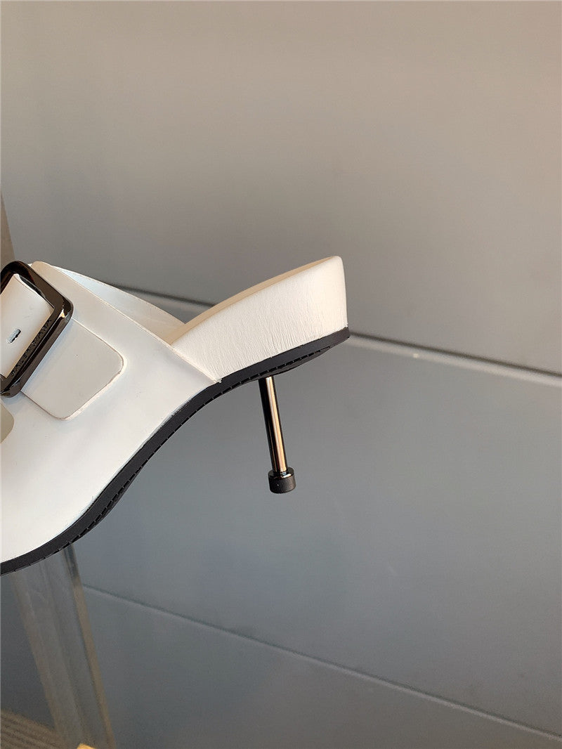 High Quality Luxury Balenciaga New High-Heeled Slippers – Style 68195 product detail