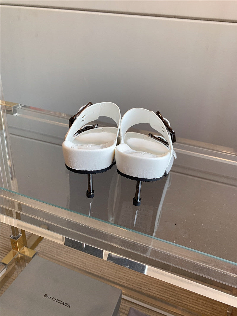 High Quality Luxury Balenciaga New High-Heeled Slippers – Style 68195 product detail