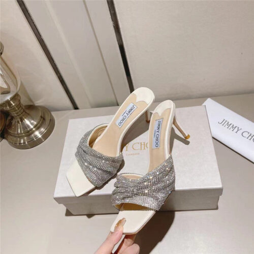 High Quality Luxury Jimmy Choo Hand-Drilled Sandals – Style 80023 product detail