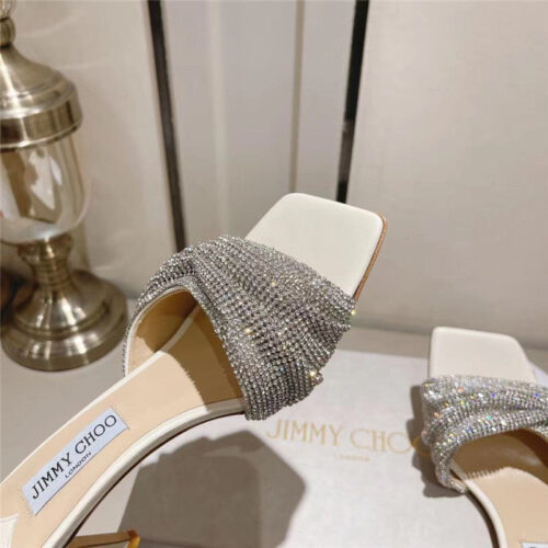 High Quality Luxury Jimmy Choo Hand-Drilled Sandals – Style 80023 product detail