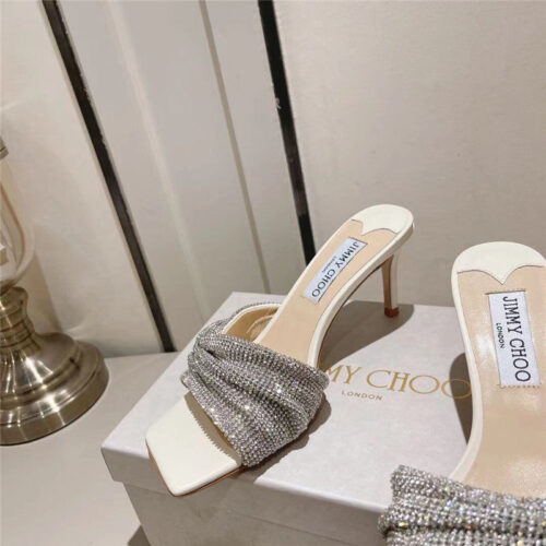 High Quality Luxury Jimmy Choo Hand-Drilled Sandals – Style 80023 product detail