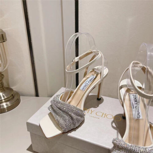 High Quality Luxury Jimmy Choo Hand-Drilled Sandals product detail