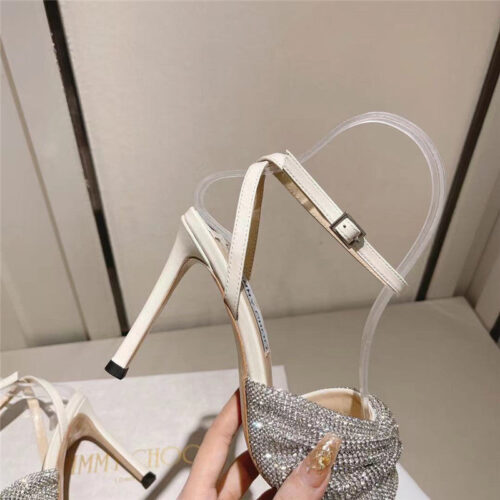High Quality Luxury Jimmy Choo Hand-Drilled Sandals product detail