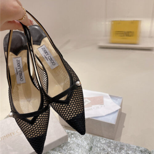 High Quality Luxury Jimmy Choo Slingback Pumps product detail