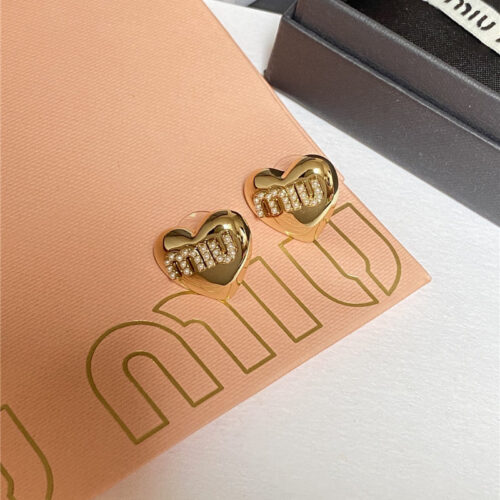 High Quality Luxury Miumiu New Earrings product detail