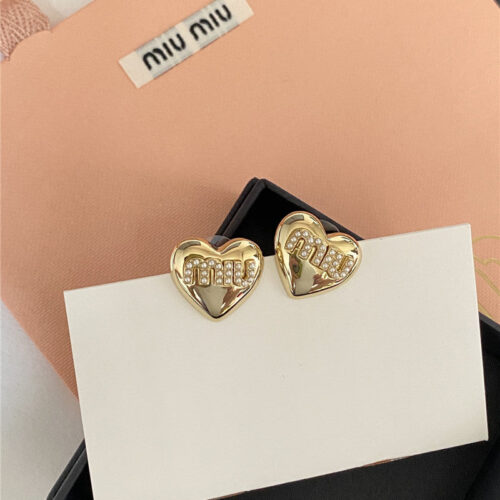 High Quality Luxury Miumiu New Earrings product detail