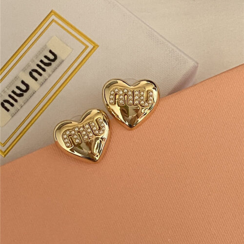 High Quality Luxury Miumiu New Earrings product detail