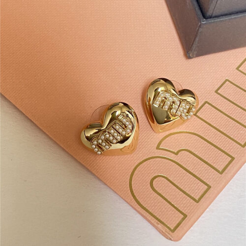 High Quality Luxury Miumiu New Earrings product detail