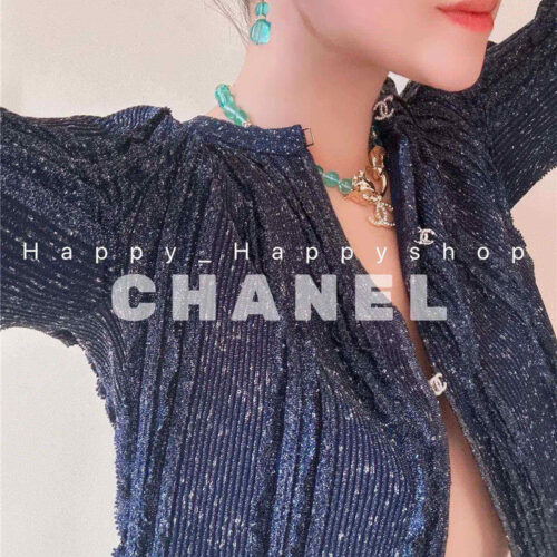 High Quality Luxury Chanel Glass Double C Earrings product detail