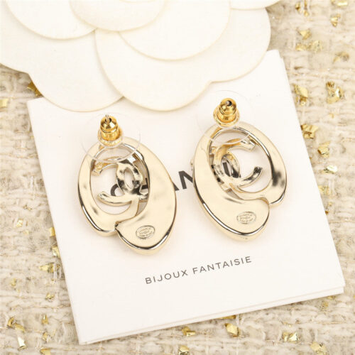 High Quality Luxury Chanel 23S Double C Earrings product detail