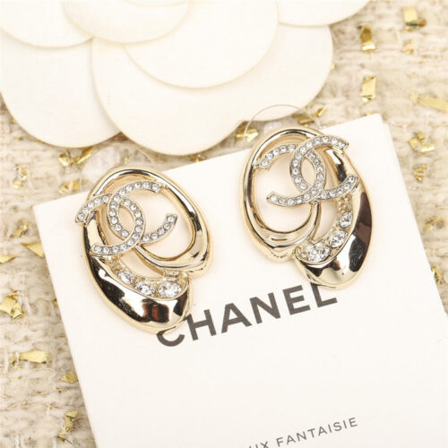 High Quality Luxury Chanel 23S Double C Earrings product detail