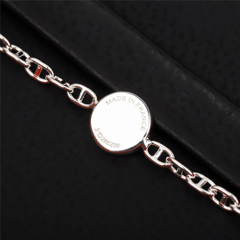 High Quality Luxury Hermes Coin Necklace product detail