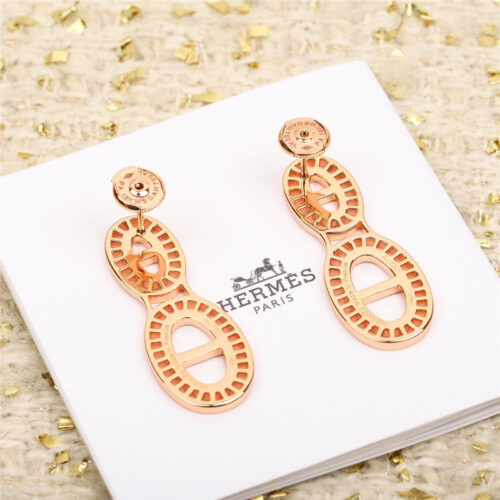 High Quality Luxury Hermes Pig Nose Earrings – Style 51072 product detail