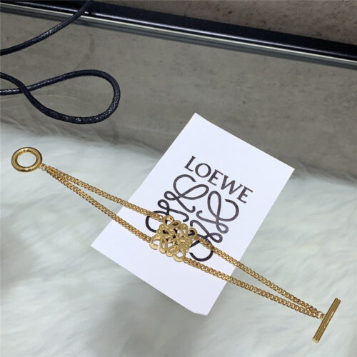 High Quality Luxury Loewe Classic Hollow Diamond Bracelet product detail
