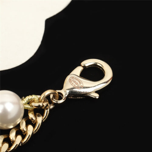 High Quality Luxury Chanel Rivet Pearl Necklace product detail