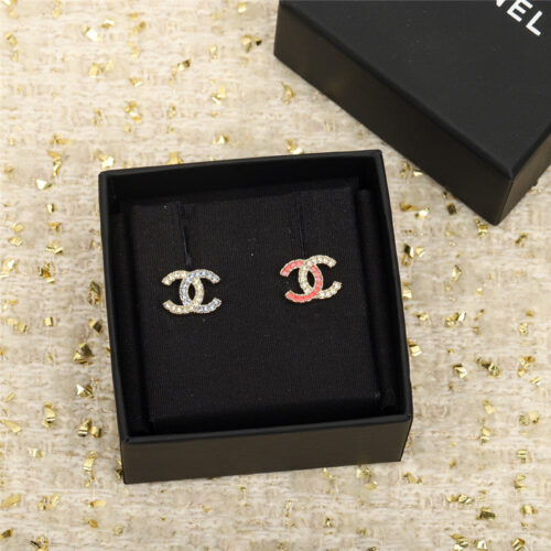 High Quality Luxury Chanel Classic Double C Earrings – Style 49765