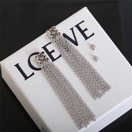 High Quality Luxury Loewe New Tassel Earrings product detail