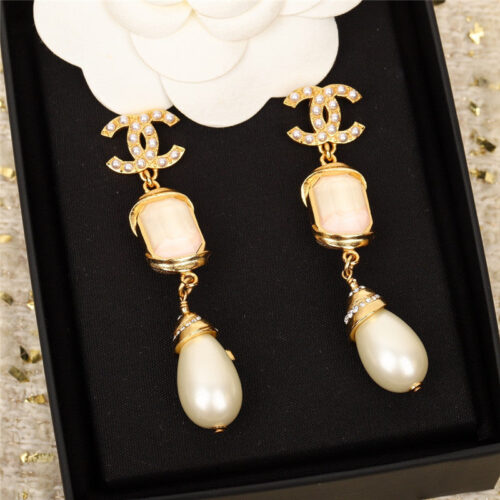 High Quality Luxury Chanel Handmade Workshop Earrings – Style 50085