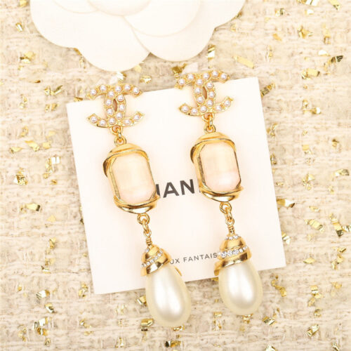 High Quality Luxury Chanel Handmade Workshop Earrings – Style 50085 alternate view