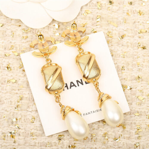 High Quality Luxury Chanel Handmade Workshop Earrings – Style 50085 product detail