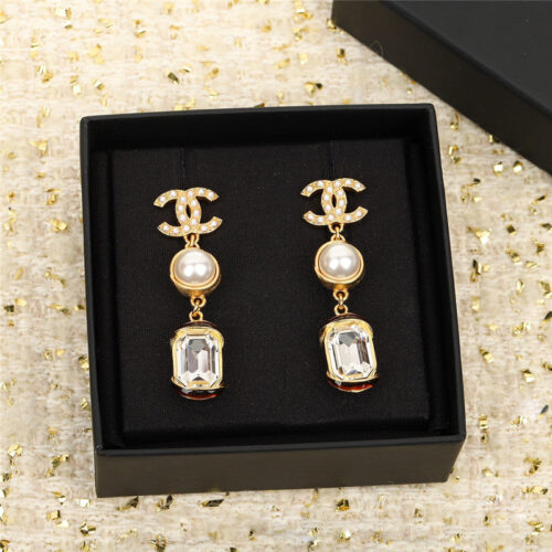 High Quality Luxury Chanel Handmade Workshop Earrings – Style 50087